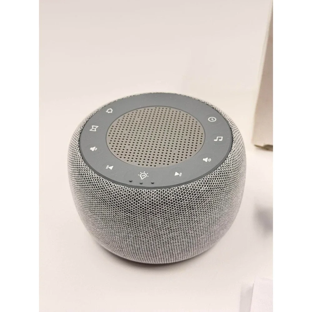 Buffbee Alarm Clock With Sound Machine For Bedroom